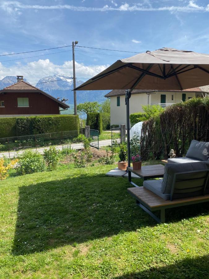 Appartement Au Calme Avec Vue Sur Les Montagnes. Sévrier Εξωτερικό φωτογραφία